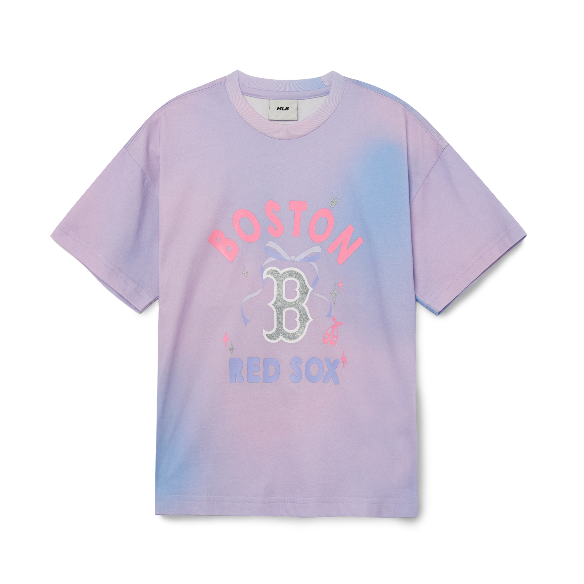 [MLB키즈]Girl`s Like 오로라 반팔 티셔츠